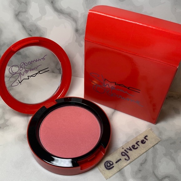 NIB Peaches & Cream Sharon Osbourne MAC Powder Blush - Picture 6 of 16